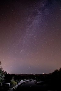 Stjernehimmel over Kråko. Foto Jørn Olav Myhre
